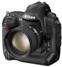 Nikon D3 - Markteinfhrung November 2007 - Erste professionelle digitale Spiegelreflexkamera des japanischen Herstellers Nikon mit 12,1 Megapixel FX-Format Vollformat Bildsensor