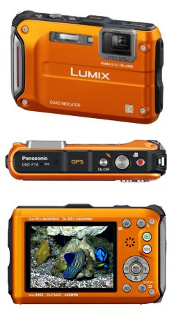 Test 2012 - Wasserdichte Outdoor-Digitalkamera mit GPS Panasonic DMC-FT4