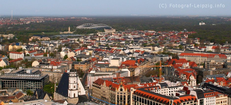 Luftaufnahmen in Leipzig von Fotograf Letzel