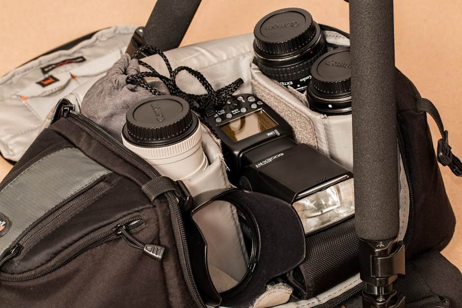 Kameratasche für die Urlaubsfotografie