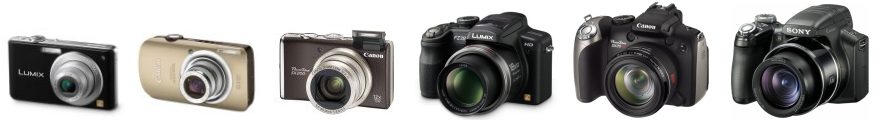 Foto: Vergleich für Angebote von kompakten Digitalkameras