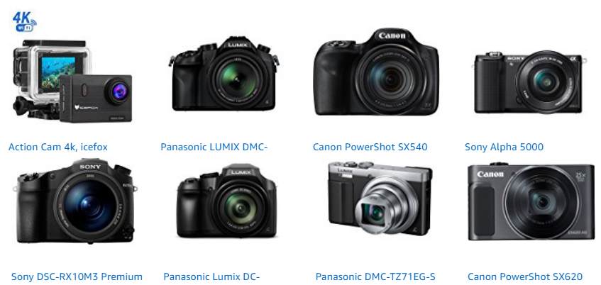 Digitale Kompaktkameras 2018 - Die aktuellen Modelle