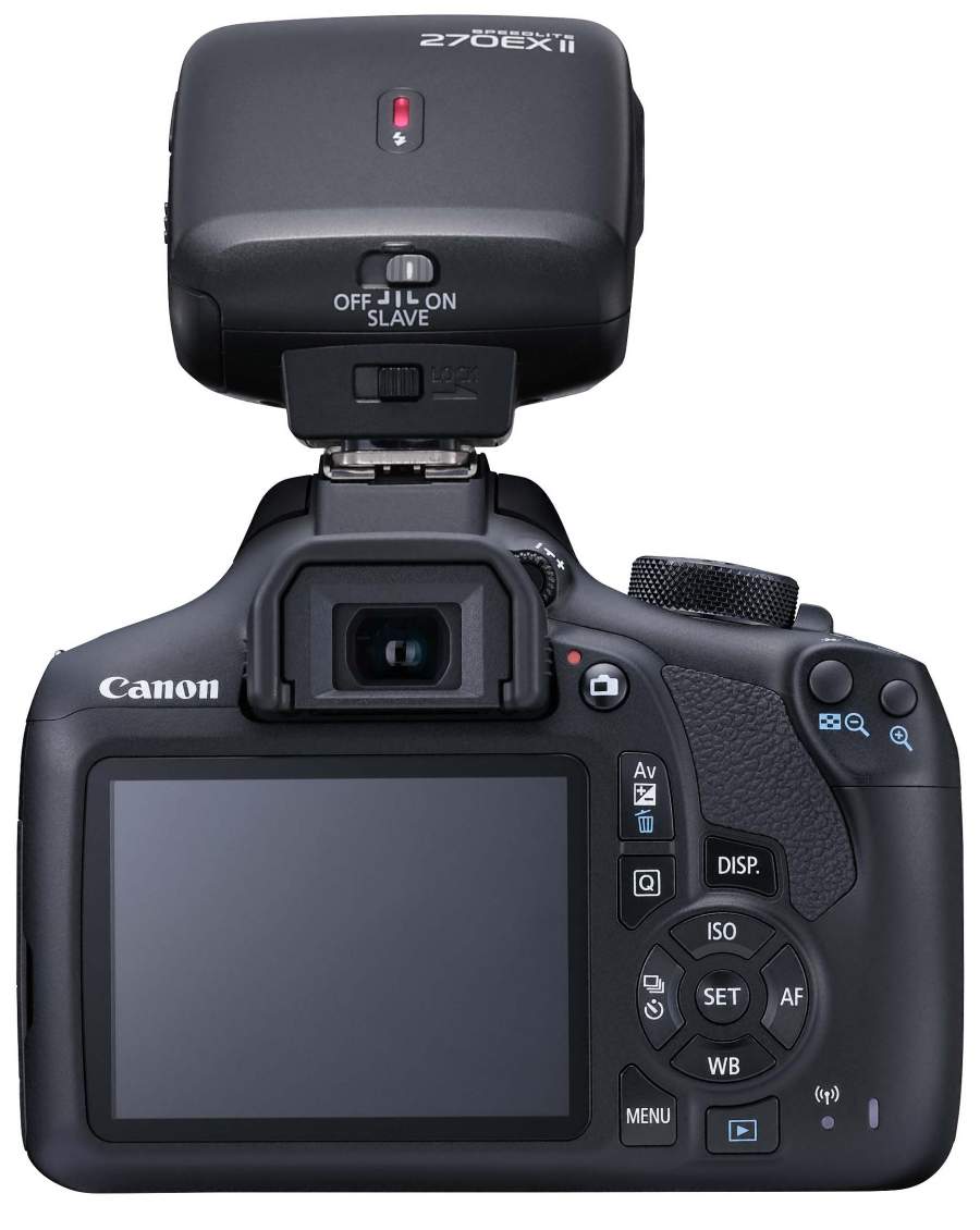 Canon EOS 1300D (Ansicht von Hinten)
