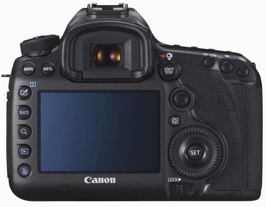 Canon EOS 5DS (Ansicht von Hinten)