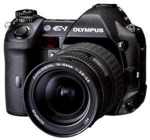 Bild: Legendäre E-1 - Erste Olympus E-System Digitalspiegelreflexkamera