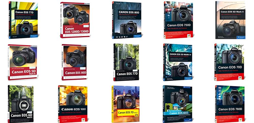 Fachbcher Ratgeber Canon EOS Kameras