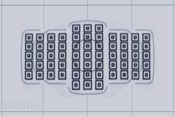 Bild: Die 61 AF Messfelder der CANON EOS 1D X