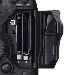 Foto: Canon EOS 1D-X Magnesiumgehuse mit doppelten Slot fr Speicherkarten