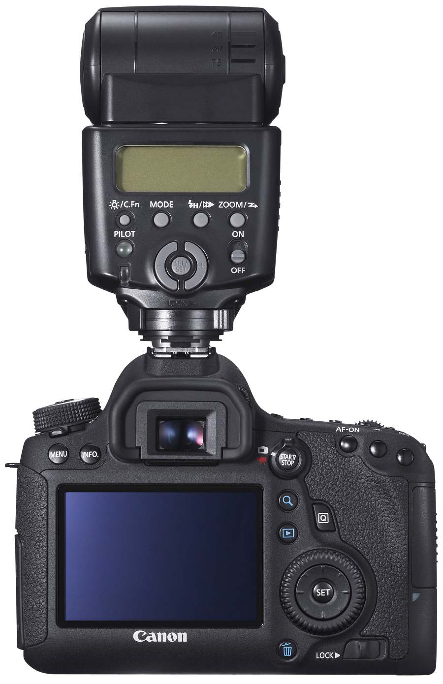 Canon EOS 6D (Ansicht von Hinten)