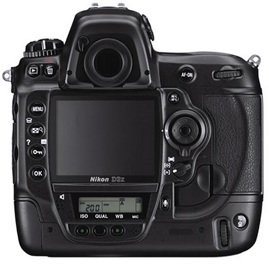 Bild: D-SLR Kamera Nikon D3X Ansicht von Hinten