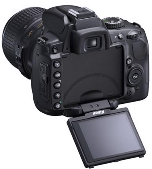 Bild: Rckansicht Spiegelreflex Kamera D5000
