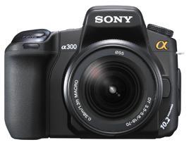 Bild: Spiegelreflexkamera Sony A-300 Alpha