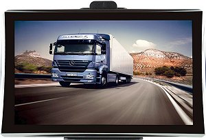LKW Navigationsgert (17,78cm (7") Display, MP3-/Video-Player, EU Karten mit 46 Lndern) ab  115.- Die Navigationssoftware LKW in 2D & 3D bietet Kartenmaterial fr 46 Lnder. Saugnapfhaltung fr die Frontscheibe, 12V/24V Kfz-LKW-Ladekabel 